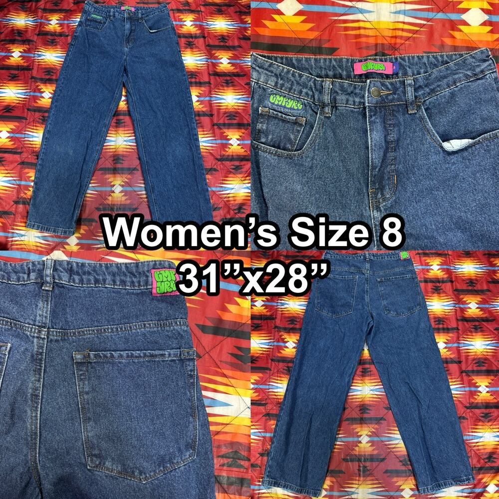 Empyre Tori Blue Skate Jeans Women’s Size 8 (31X28) Baggy Grunge